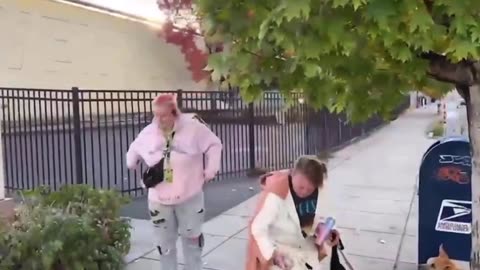 Antifa Wheelchair Scammer