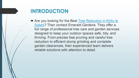 Best Tree Reduction in Kirby le Soken