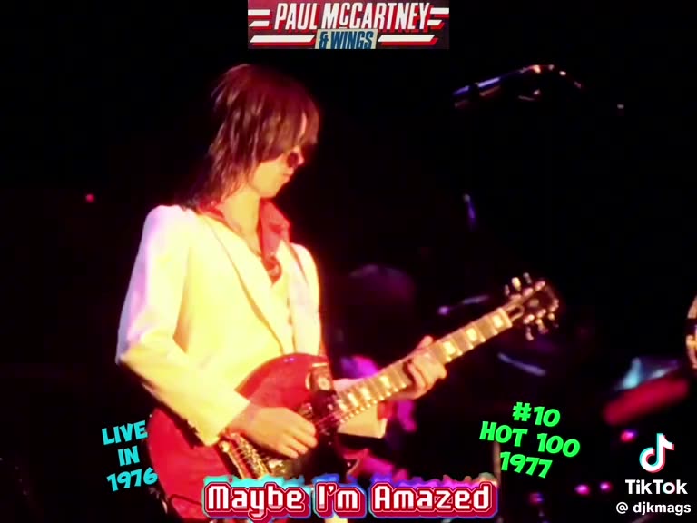 Maybe I’m Amazed ~ Paul McCartney & Wings ( Live )