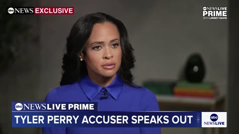 Tyler Perry accuser speaks out 1st on-camera interview since filing lawsuit