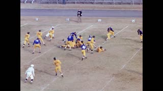 November 1, 1952 - Indiana State Meets DePauw in Football (Color/4K Scan)