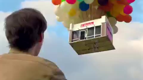 Mr BEast Flew Away in the high sky