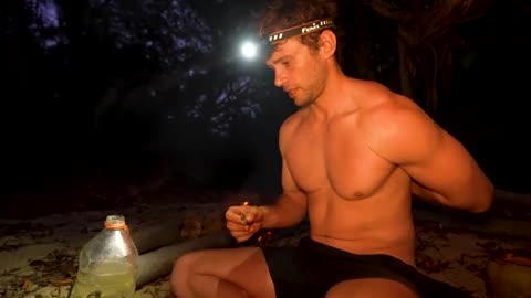 5 Days Solo Island Survival No Food, Water, or Shelter_part13