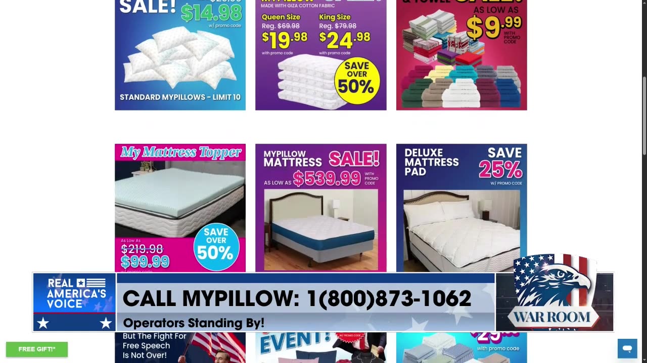 SHEET SPECTACULAR: Mike Lindell On Special Deal For The WarRoom Posse