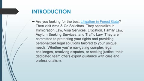 Best Litigation in Forest Gate