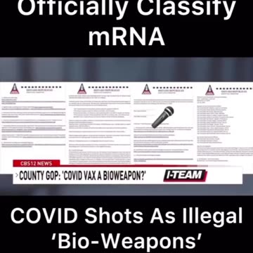 COVID Shots As Illegal 'Bio-Weapons'