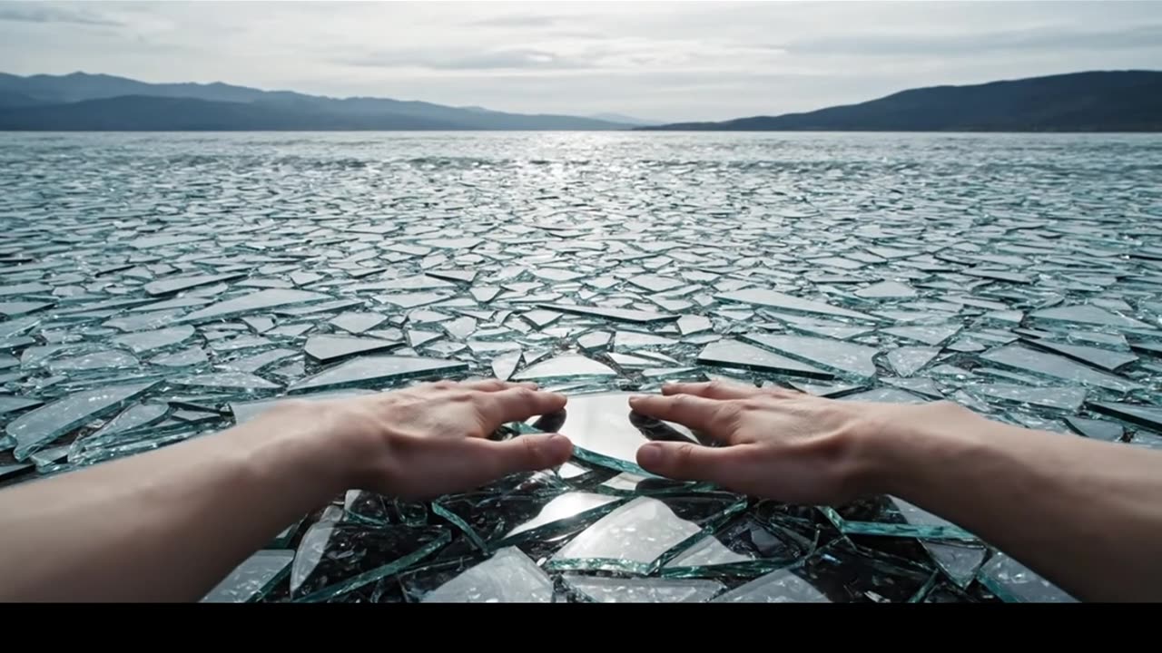 Glass Shard Ocean (Would You Swim?)