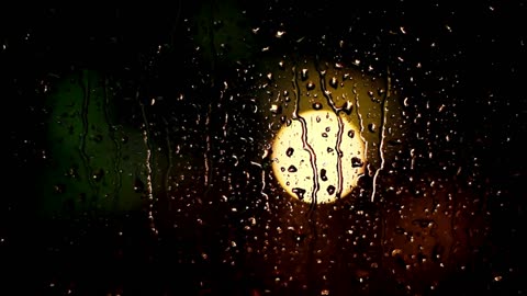 ☔ Rain on Window Ambience | Relaxing Rain Sounds for Sleep, Meditation & Deep Calm 🌿