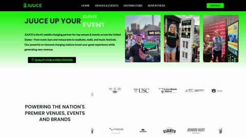 JUUCE (introductie) OPLAAD STATIONS POWERBANK & RECLAME ZUILEN VERHUUR - TOP TEAM ROB BUSER