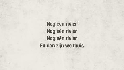 Matthijn Buwalda - Nog één rivier