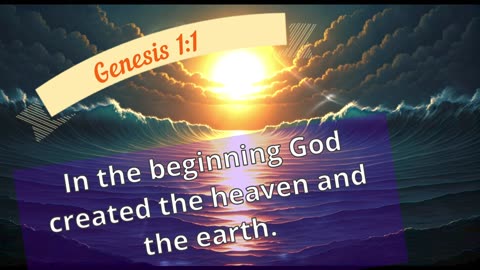 The Beginning - Creation