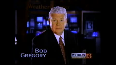 April 23, 1999 - Schlotzsky's Deli Ad & Multiple Bob Gregory WTHR Weather Bumpers