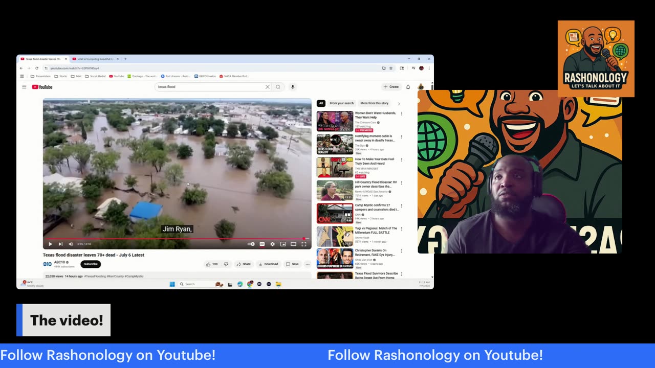 Bad flood in Texas, Death toll 70 plus and people still missing.