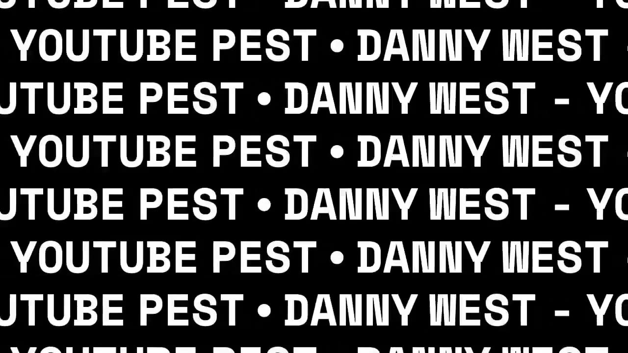 I’ve Been Run Off YouTube by Danny West.