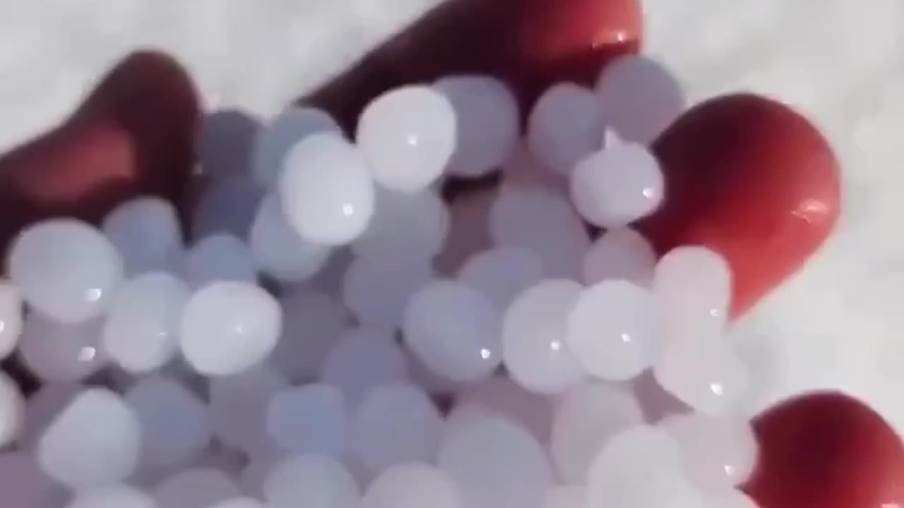 Unusual sand on the Dead Sea coast It is not sand, but balls of salt!