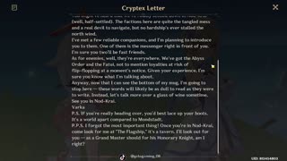 [Highlights] Cryptex Message
