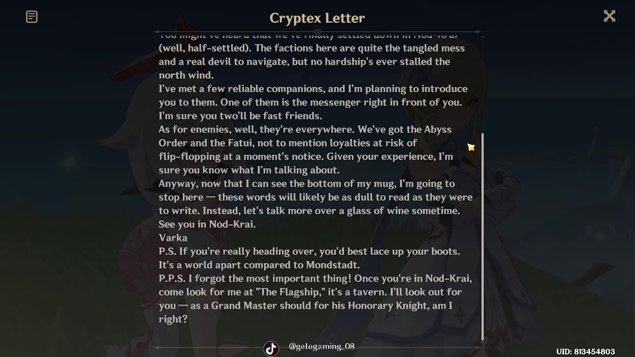 [Highlights] Cryptex Message