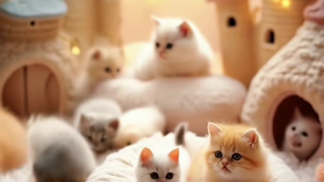 Tiny Meowing Cuties