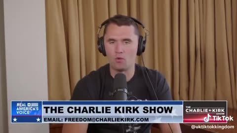 Charlie Kirk on his visit to the UK