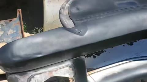061025 54 Chevy truck grill matt black just to see