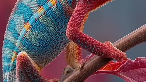 Animals in the tropical forest