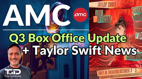 AMC Late Sept 2025 Q3 Update + New Taylor Swift Movie News!