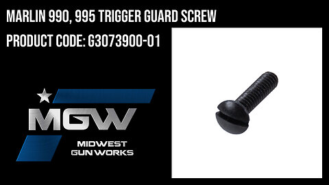 Marlin 990, 995 Trigger Guard Screw - G3073900-01
