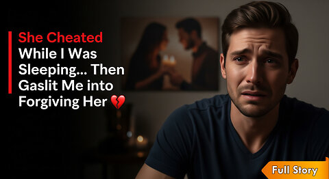"She Cheated While I Was Sleeping… Then Gaslit Me into Forgiving Her 💔"