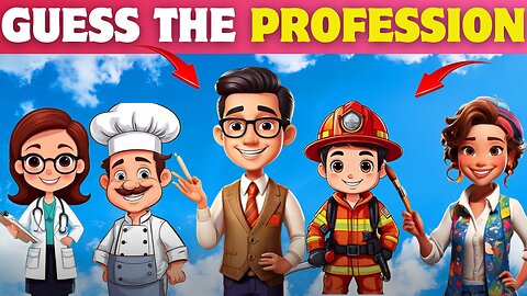 Can You Figure Out THEIR MYSTERIOUS Job in 10 Second? | Quiz | Challenge 2025