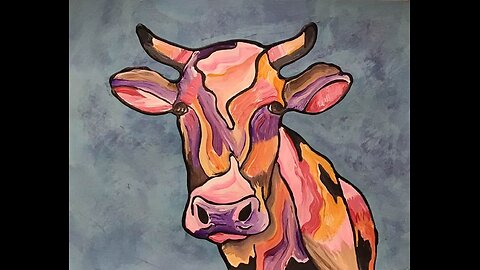 In the Studio: Today a Cow!