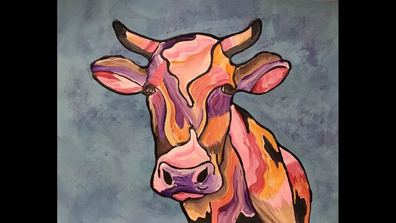 In the Studio: Today a Cow!