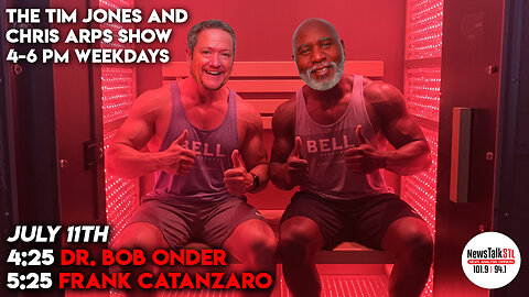 The Tim Jones and Chris Arps Show 07.11.2025 Bob Onder | Frank Catanzaro