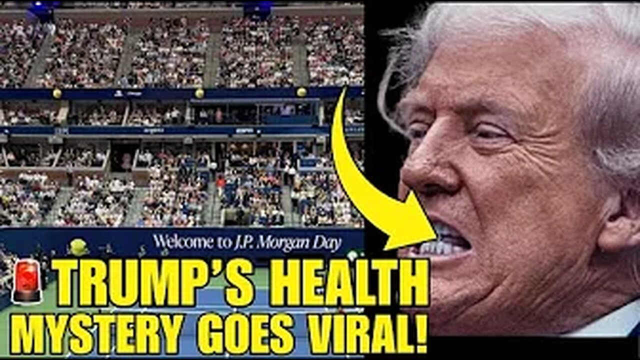 🚨Scandal Erupts as Trump Is Caught Biting Mystery Object at U.S. Open!