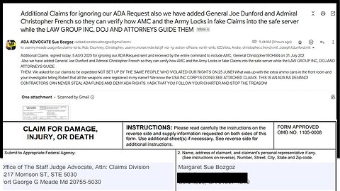 INSTEAD OF PAYING CLAIMS AS PER INTERNATIONAL LAW, THE USA INC MILITARY AND COPS RETALIATE