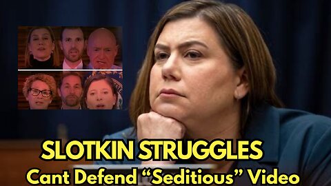 Slotkin Struggles to Defend “Seditious” Video