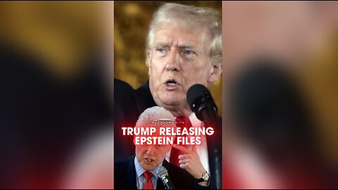 Alex Jones: Trump Finally Says He Will Release Epstein Files - 7/25/25