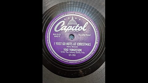 Capitol 57-781B I Yust Go Nuts At Christmas