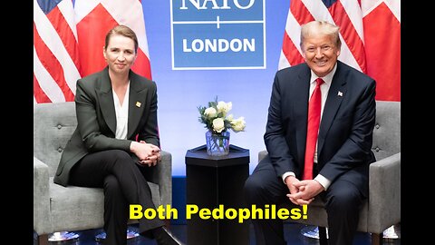 Danish PM Mette Frederiksen is a MTF Biological Male Pretending To Be A Female!