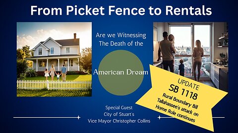When Wall Street becomes your landlord, the American Dream becomes a rental agreement.