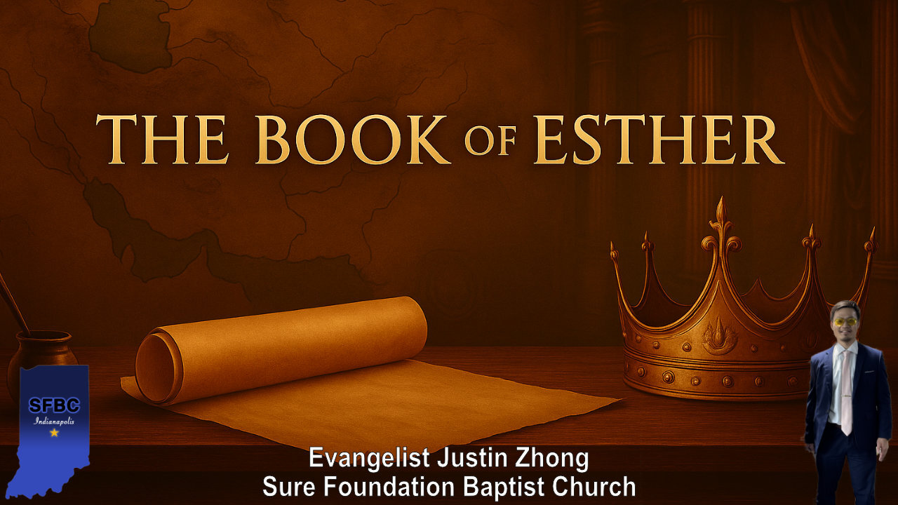 Esther 1 | From Rebellion to Replacement || Evangelist Justin Zhong