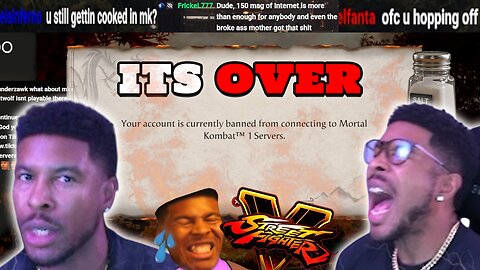 LowTierGod Ragequits Himself To A BAN (and Crawls Back to Street Fighter V!?)