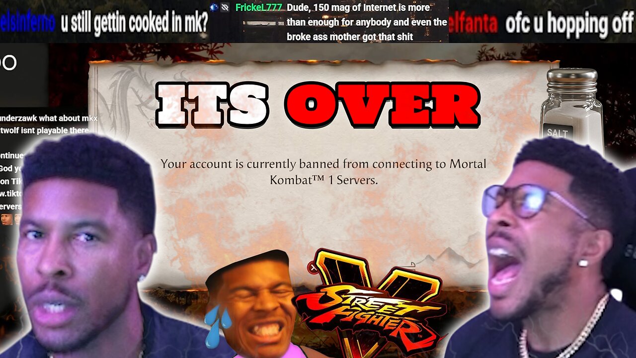 LowTierGod Ragequits Himself To A BAN (and Crawls Back to Street Fighter V!?)