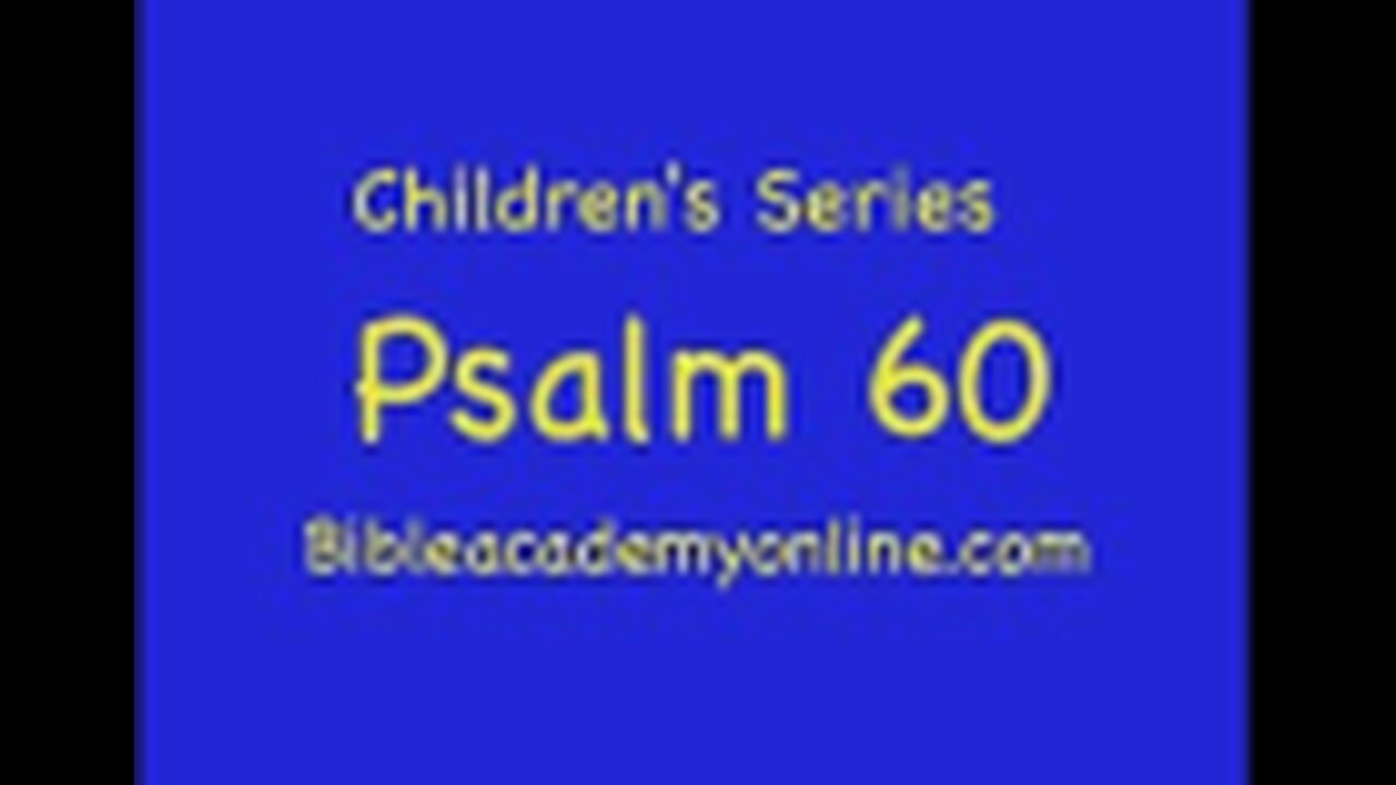 CS Psalm 60