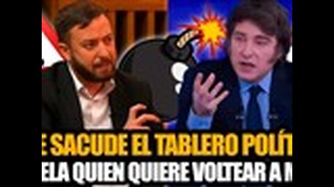 AGUSTÍN LAJE SACUDIÓ EL TABLERO POLÍTICO Y REVELA QUIÉN QUIERE VOLTEAR A MILEI