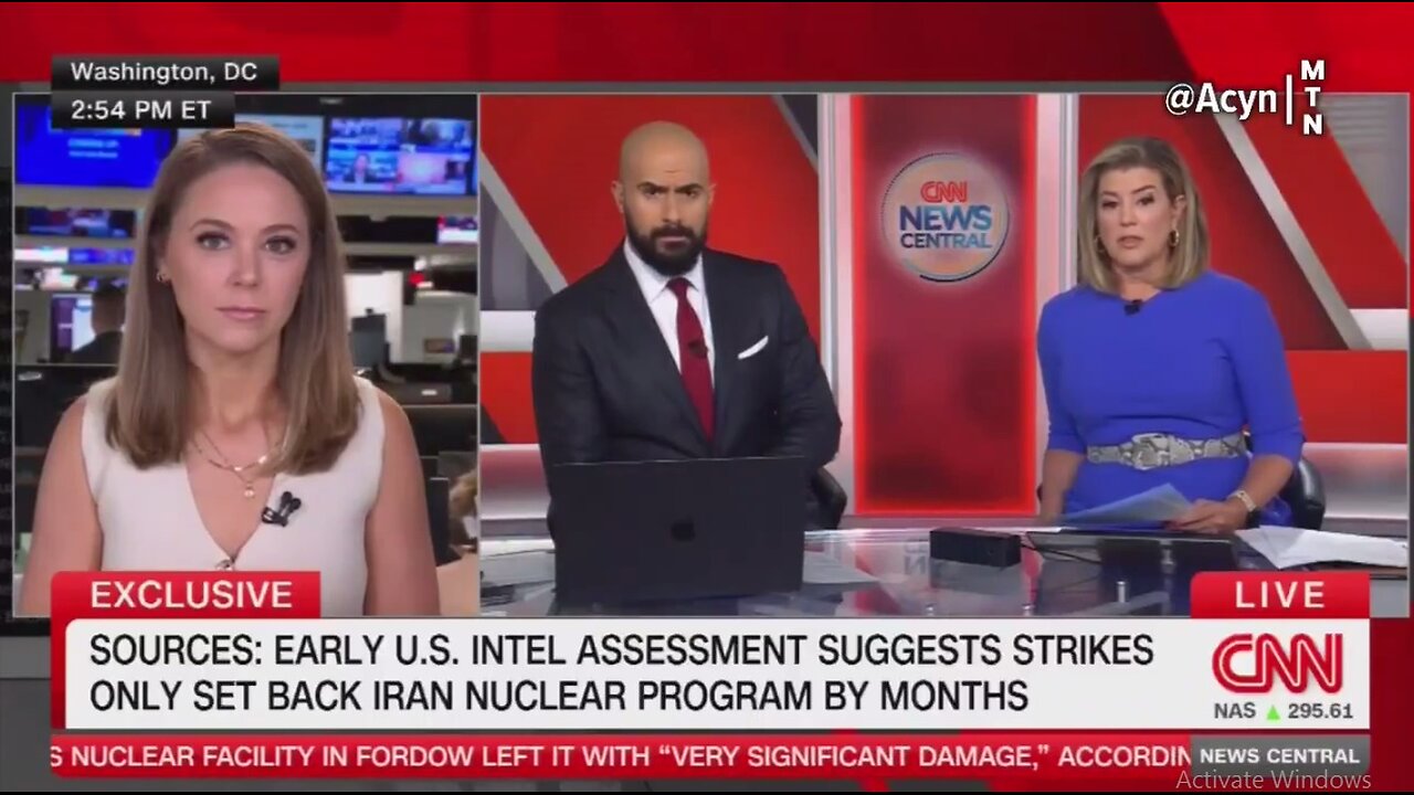 Media Claims U.S. Strikes on Iran's Nuclear Facilities Didn't Destroy Core Components
