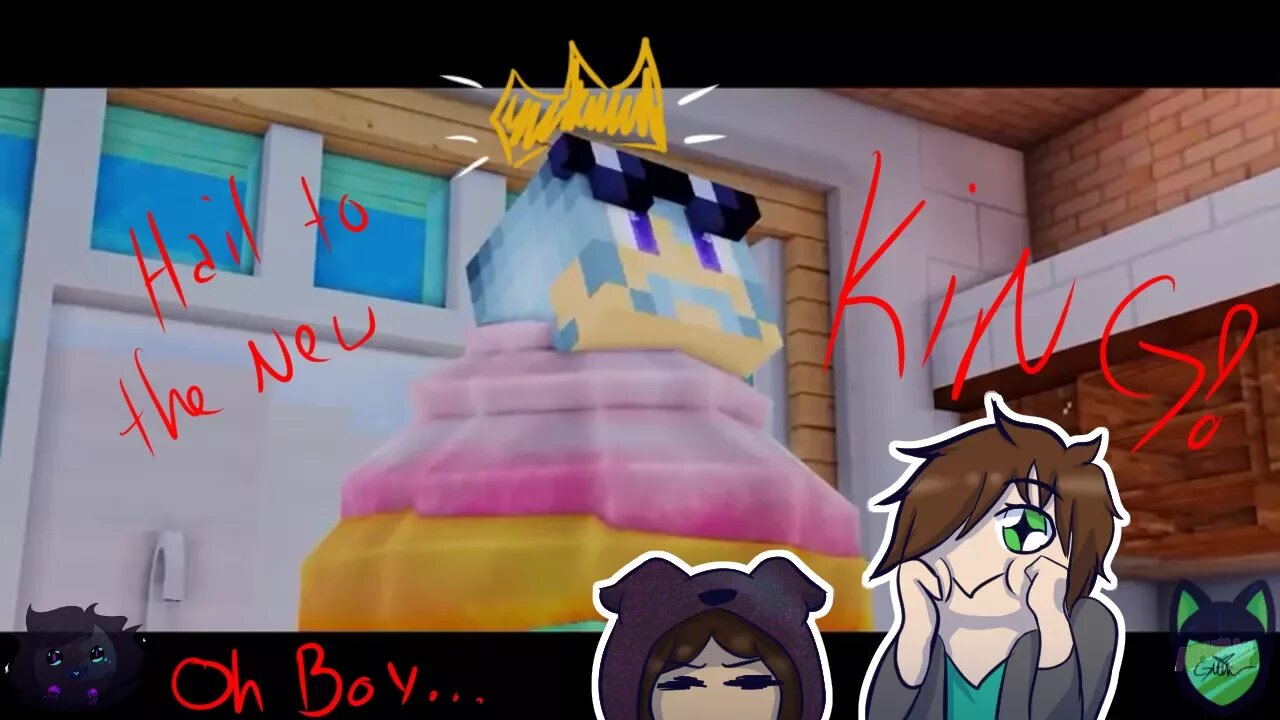 Why, Eric? Why? || Grin reacts to Aphmau ft. Space Bubbles