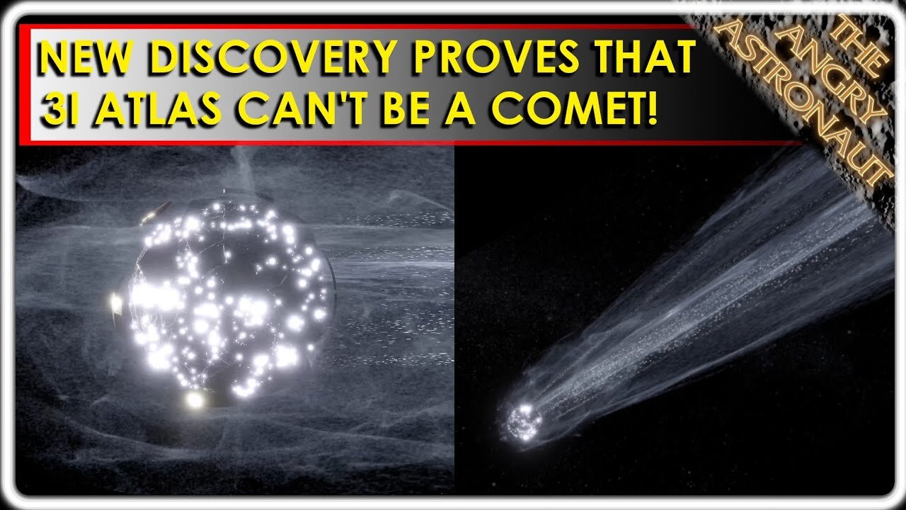 NEW 3I ATLAS DISCOVERY proves that this thing can't be a comet!