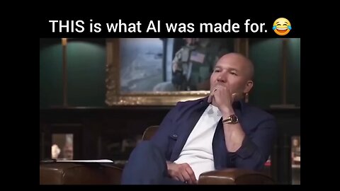 This is what AI was made for. 🤣