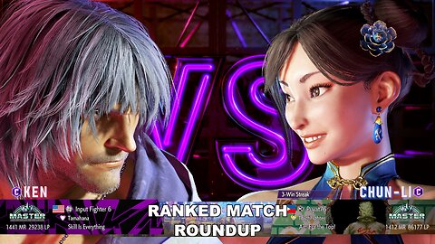 Kuya Kalbo SF6 Ranked Match Roundup. Chun Li Master Rank [Hori Fight Stick]