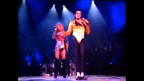 mj I just can't stop loving you live